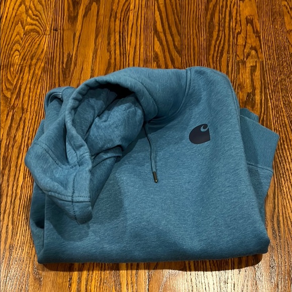 Carhartt Blue Hoodie - Picture 1 of 3